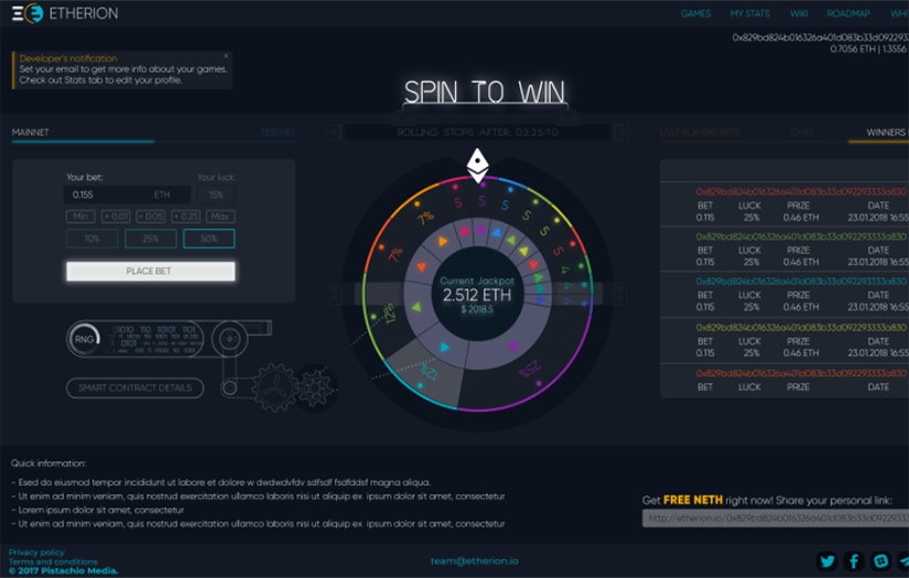 Gambling Platform screenshot 1